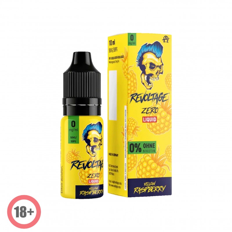 Revoltage Yellow Raspberry Liquid 10ml 0mg