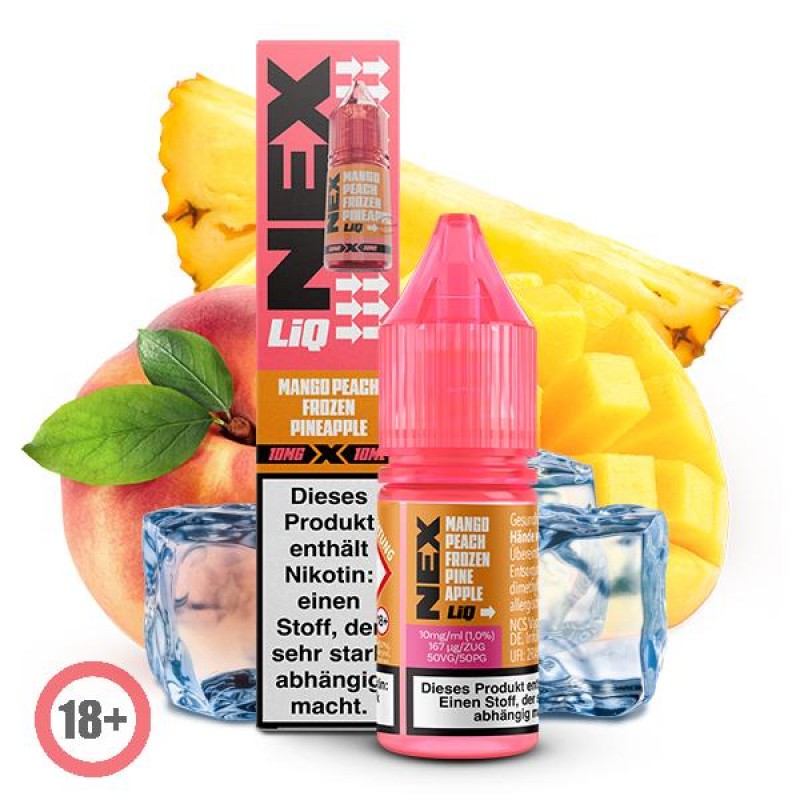 Pod Salt Nexliq Mango Peach Frozen Pineapple Nikot...