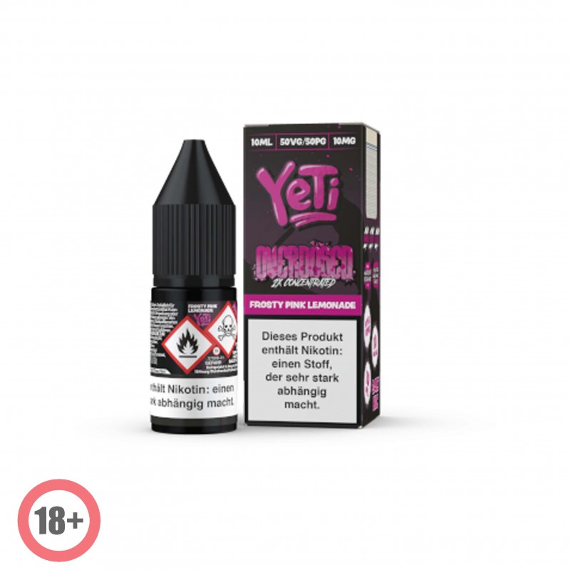 Yeti Overdosed Frosty Pink Lemonade Nikotinsalz Li...