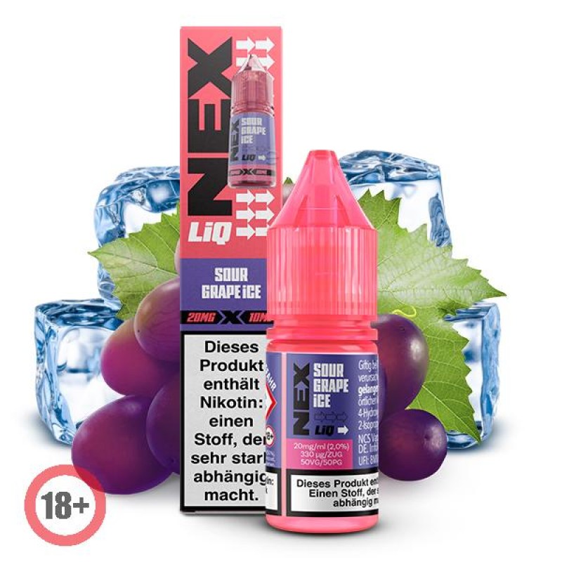 Pod Salt Nexliq Sour Grape Ice Nikotinsalz Liquid ...