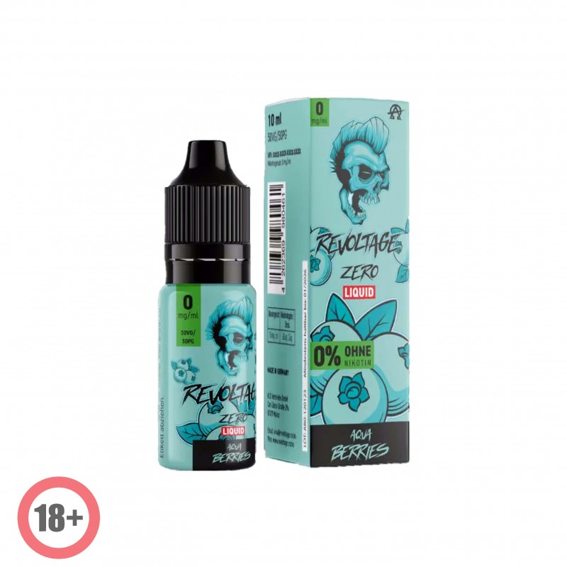 Revoltage Aqua Berries Liquid 10ml 0mg