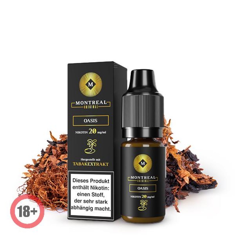 Montreal Oasis Nikotinsalz Liquid 10ml 20mg
