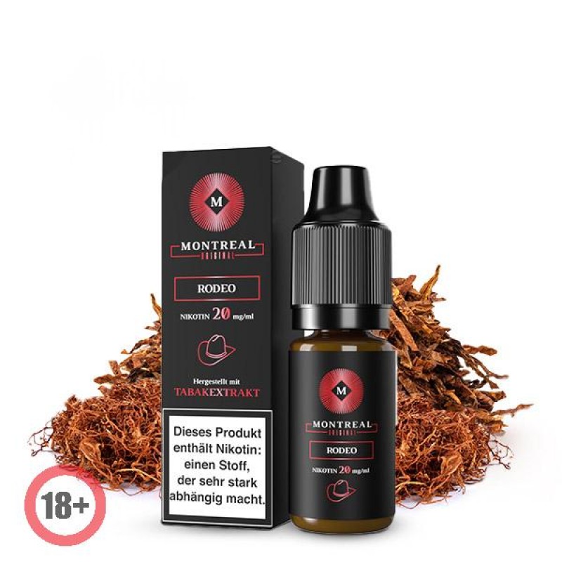 Montreal Rodeo Nikotinsalz Liquid 10ml 20mg