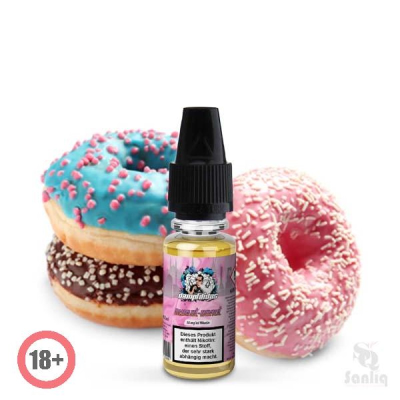 Dampfdidas Sweet-Donut Nikotinsalz Liquid 10ml 20m...