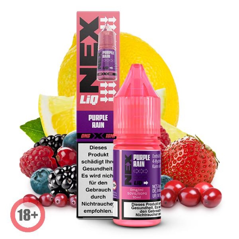 Pod Salt Nexliq Purple Rain Liquid 10ml 0mg