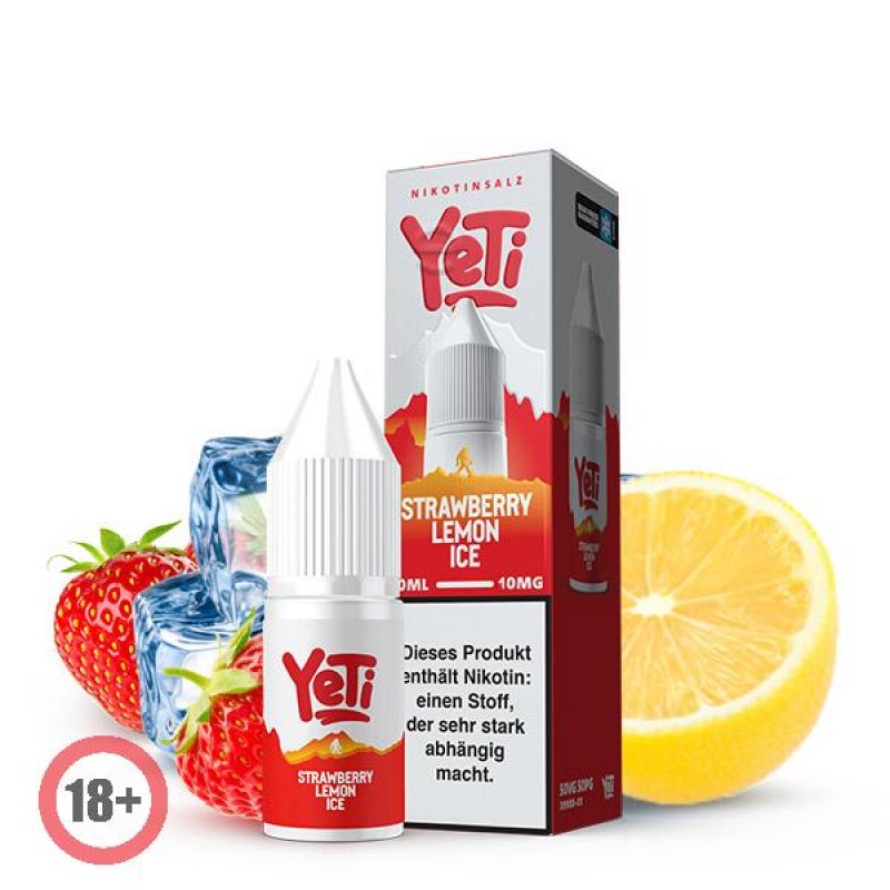 Yeti Summit Strawberry Lemon Ice Nikotinsalz Liqui...