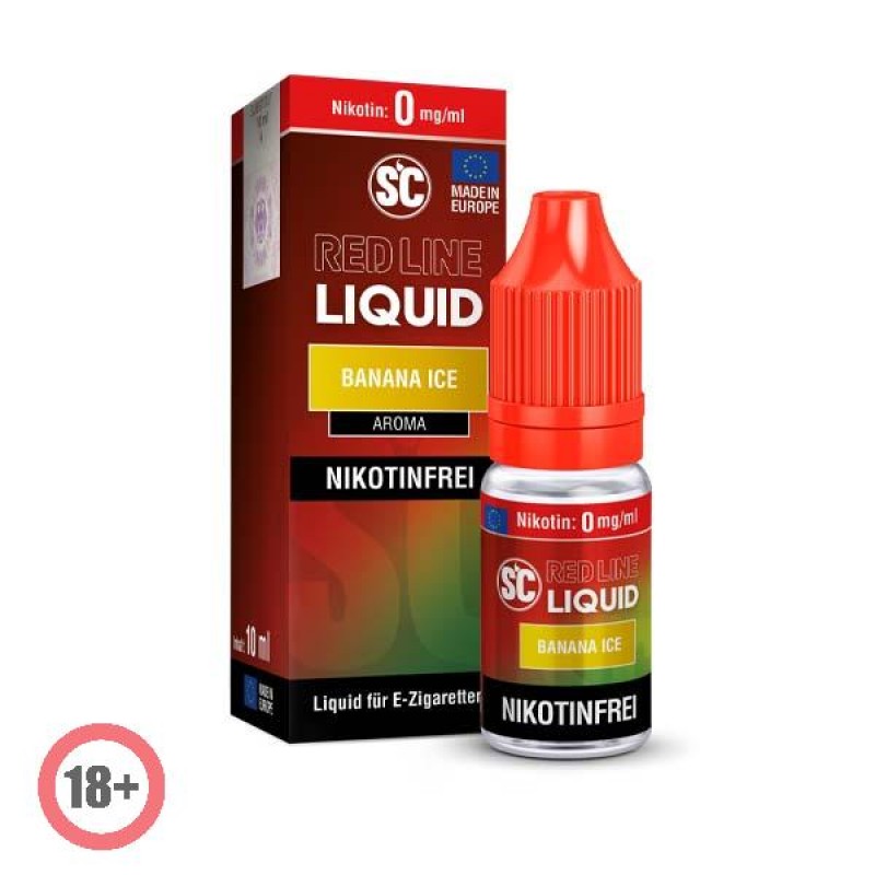 SC RED LINE Banana Ice Liquid 10ml 0mg