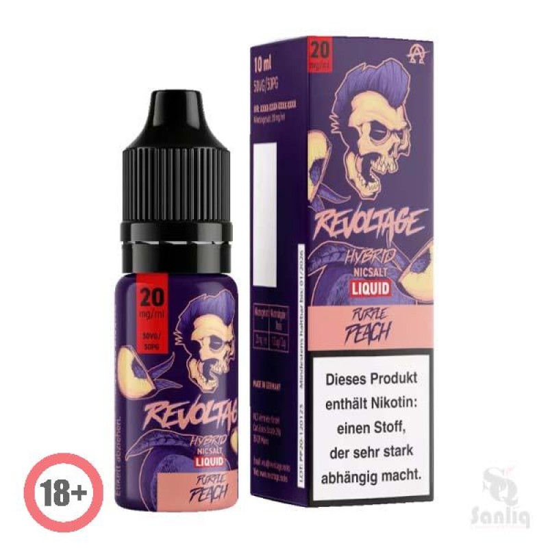 Revoltage Purple Peach Hybrid Nikotinsalz Liquid 1...