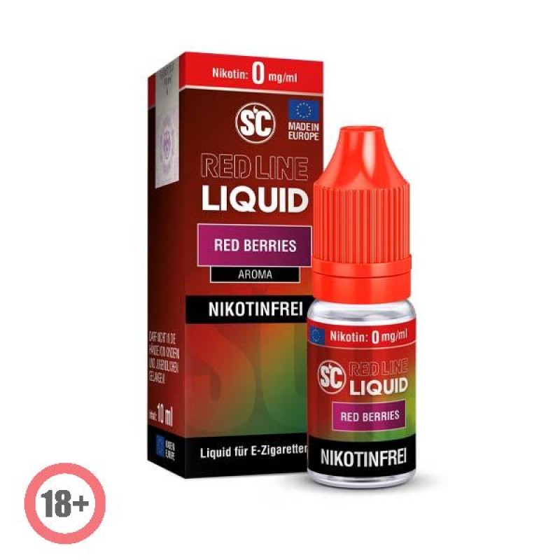 SC RED LINE Red Berries Liquid 10ml 0mg