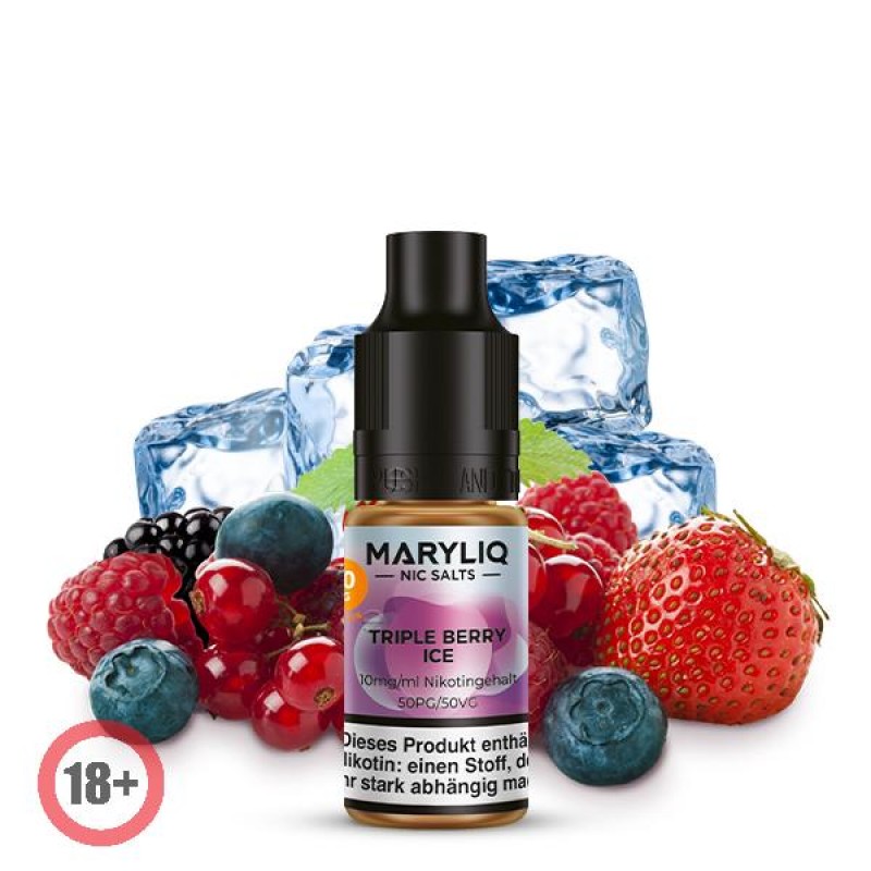 Lost Mary Maryliq Triple Berry Ice Nikotinsalz Liq...
