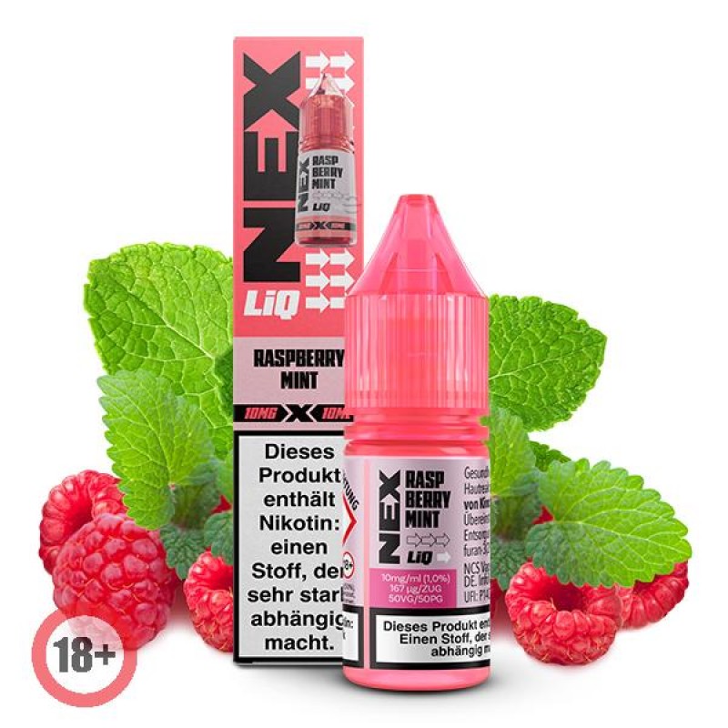 Pod Salt Nexliq Raspberry Mint Nikotinsalz Liquid ...