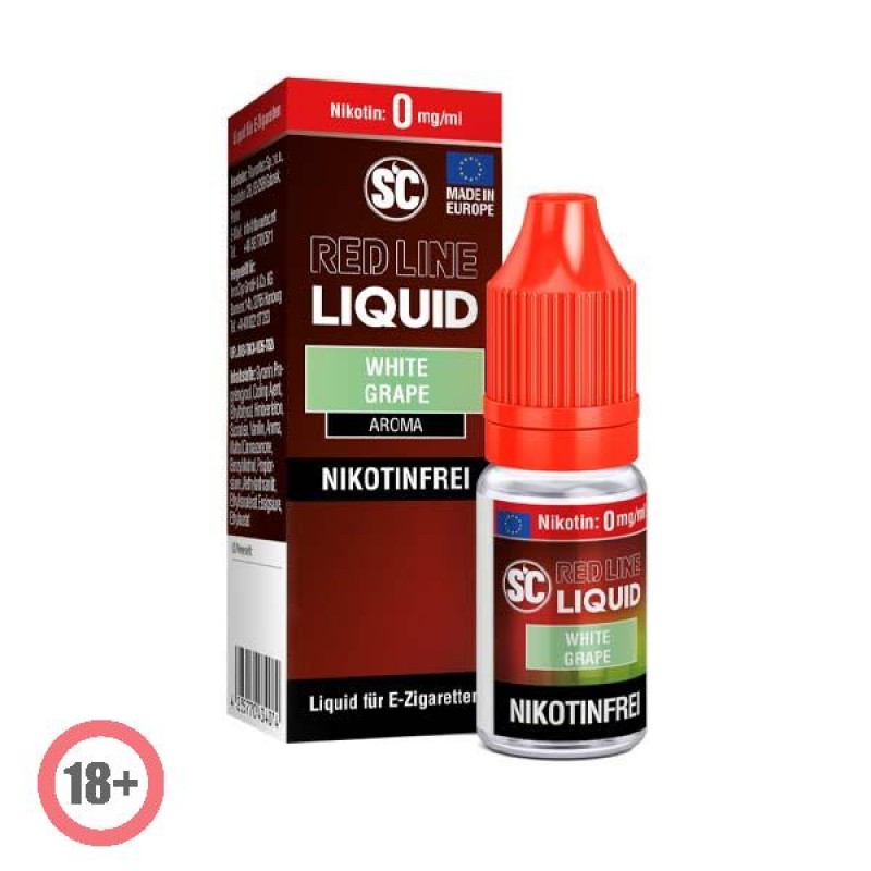 SC RED LINE White Grape Liquid 10ml 0mg