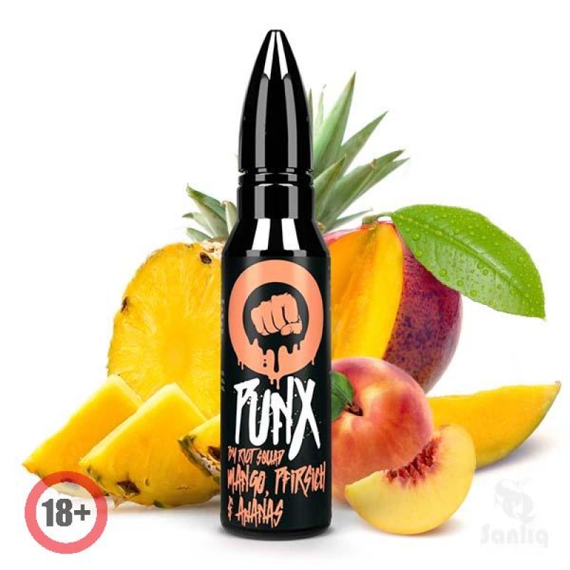 Riot Squad PUNX Mango Pfirsich & Ananas Liquid...
