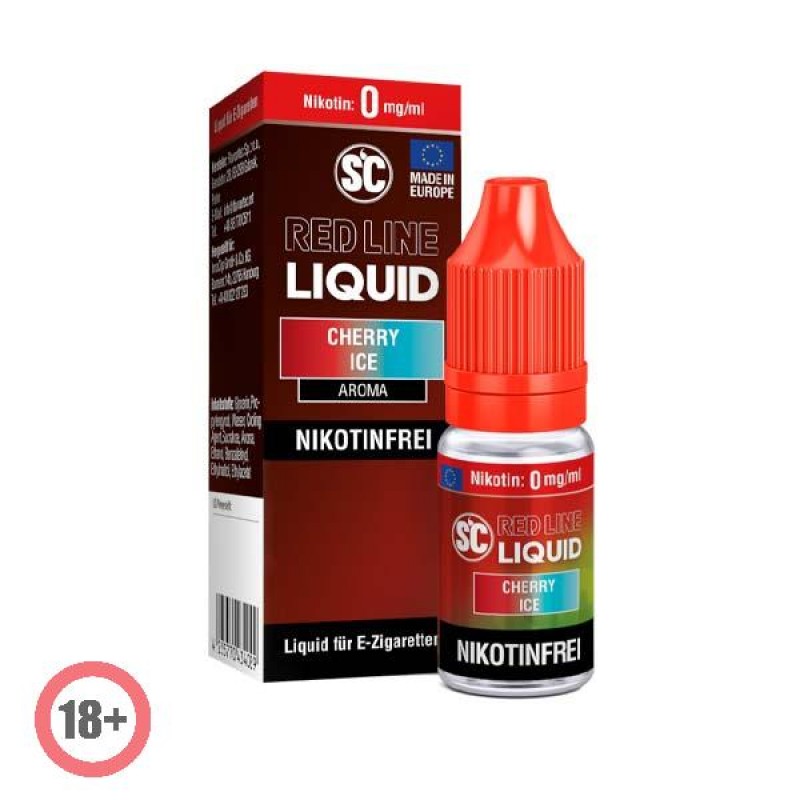 SC RED LINE Cherry Ice Liquid 10ml 0mg