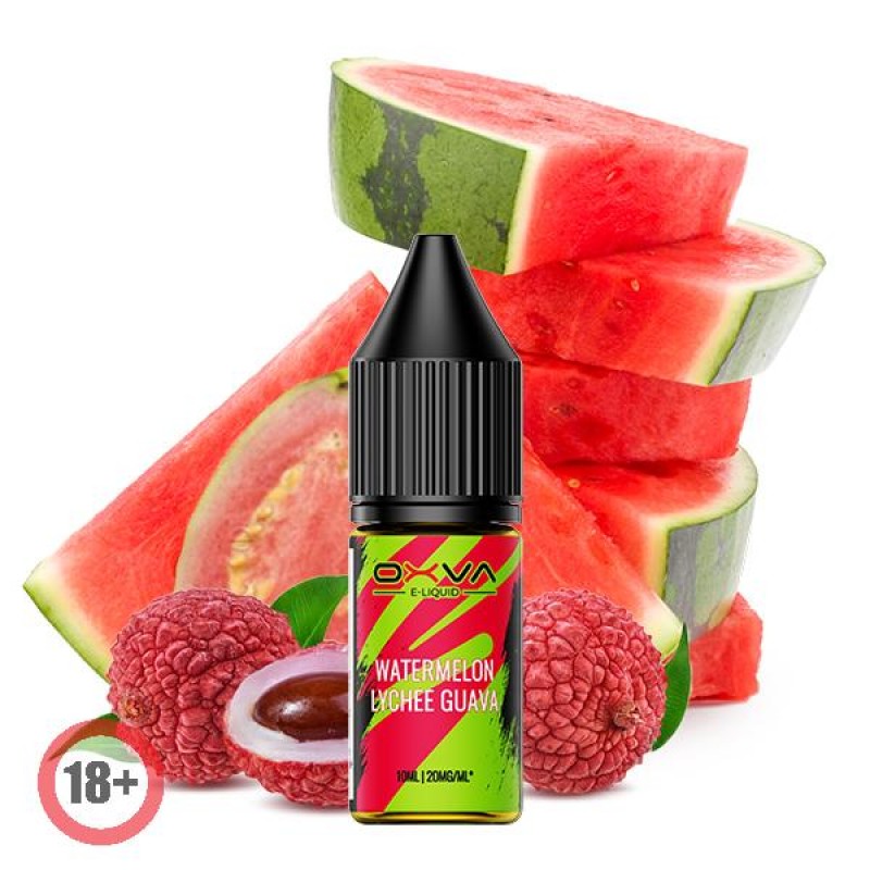 Oxva Watermelon Lychee Guava Nikotinsalz Liquid 10...