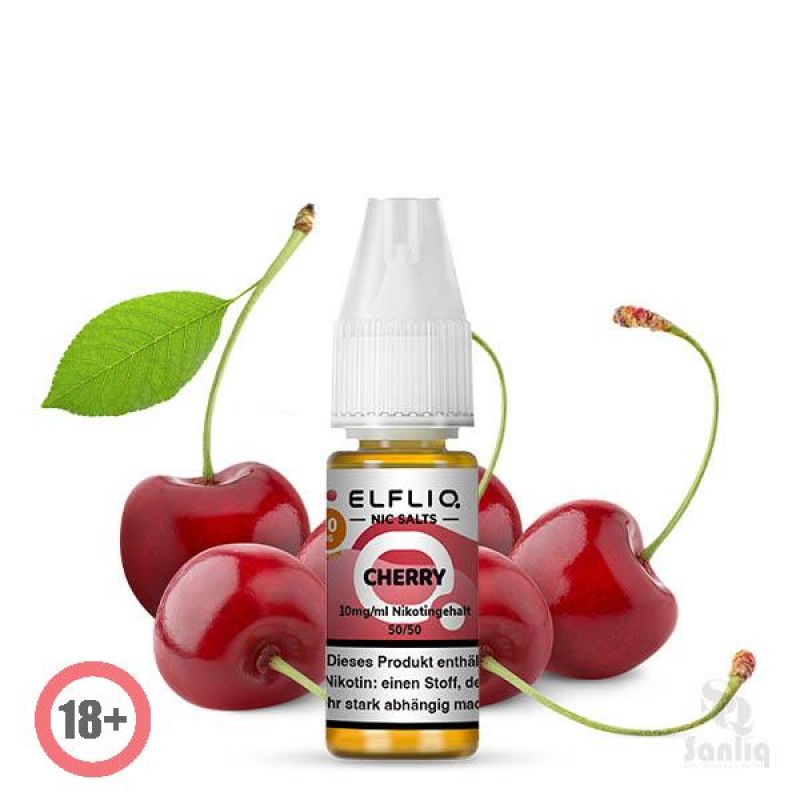 Elfbar Elfliq Cherry Nikotinsalz Liquid 10ml 10mg