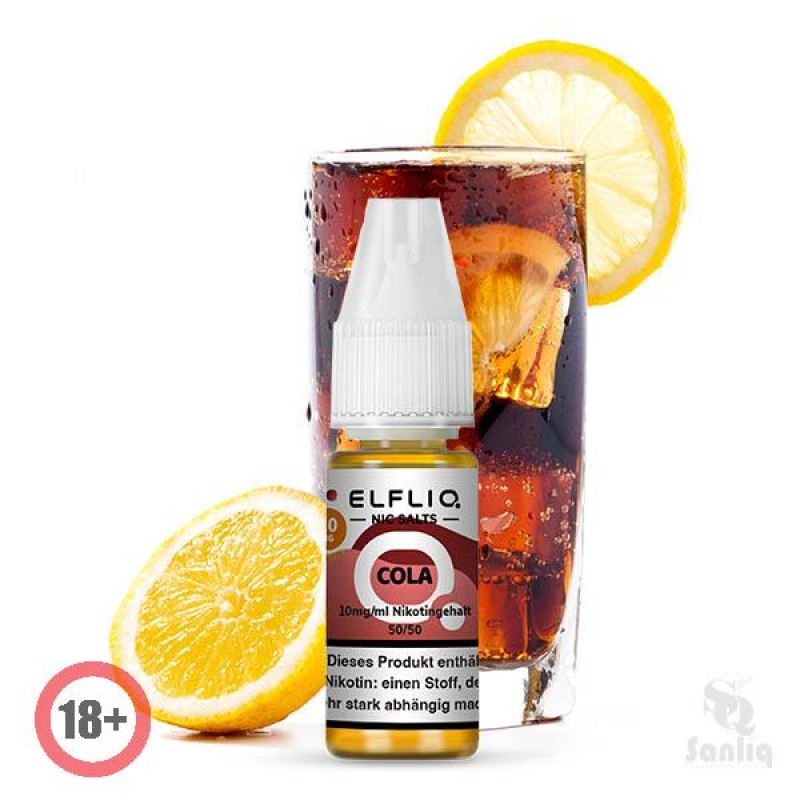 Elfbar Elfliq Cola Nikotinsalz Liquid 10ml 10mg