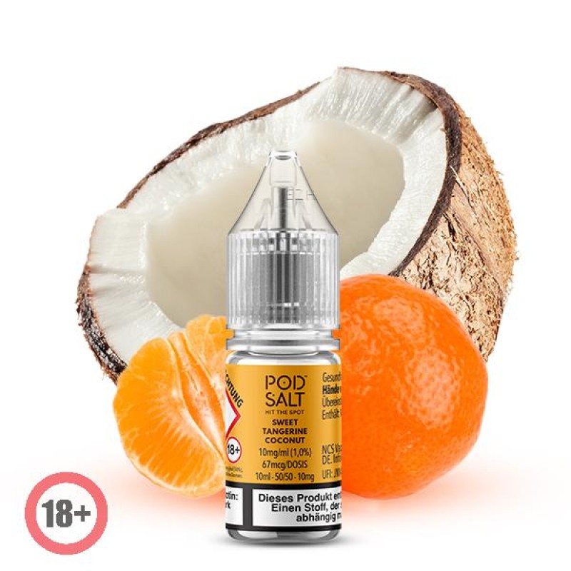 Pod Salt XTRA Sweet Tangerine Coconut Nikotinsalz ...