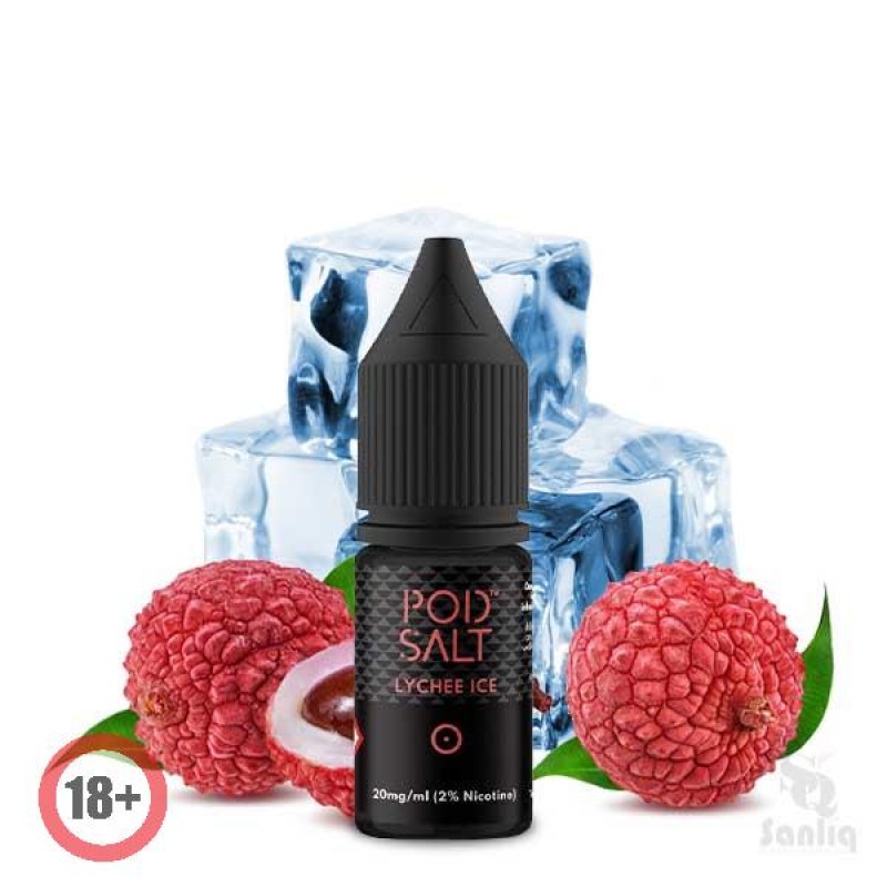 Pod Salt Lychee Ice Nikotinsalz Liquid 10ml 20mg