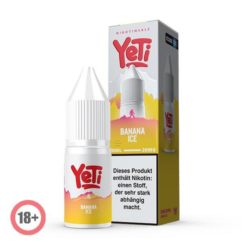 Yeti Summit Banana Ice Nikotinsalz Liquid 10ml 20mg