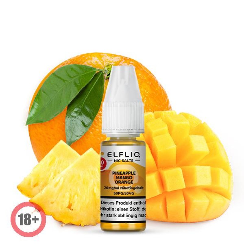 Elfbar Elfliq Pineapple Mango Orange Nikotinsalz L...