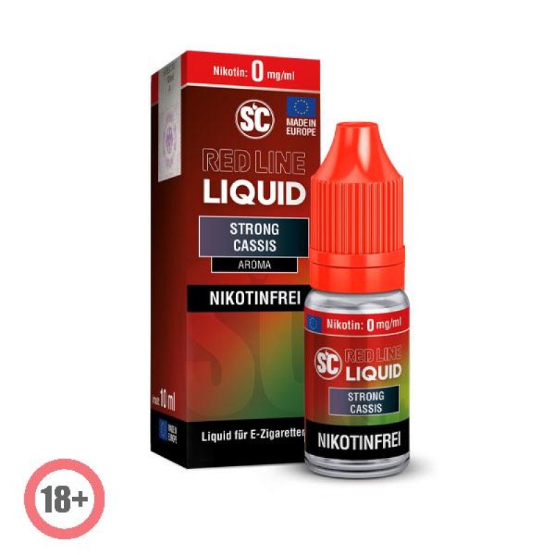 SC RED LINE Strong Cassis Liquid 10ml 0mg
