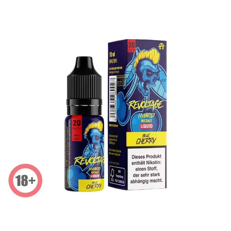 Revoltage Blue Cherry Hybrid Nikotinsalz Liquid 10...