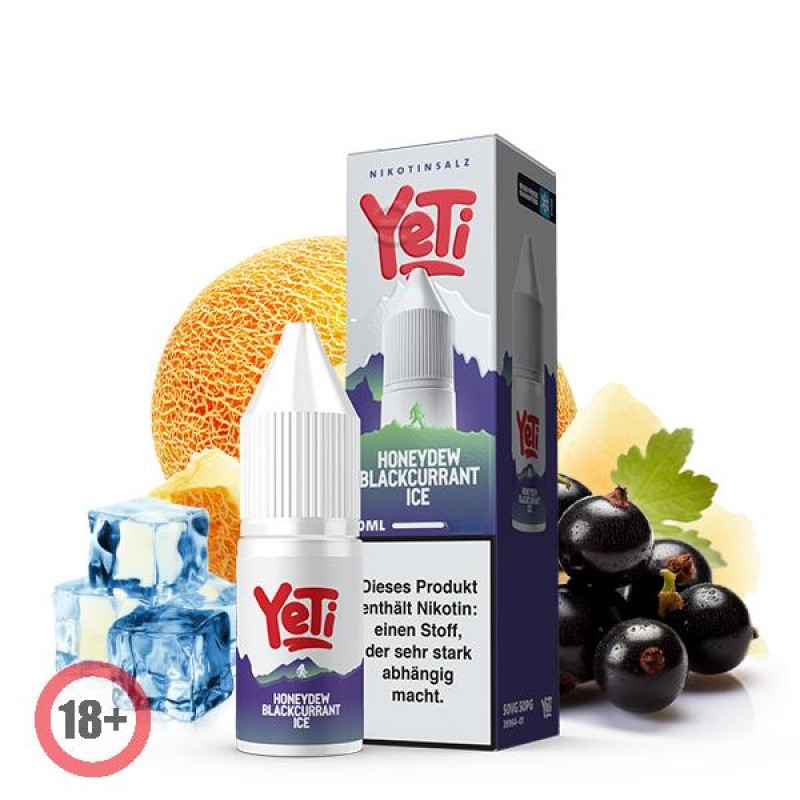 Yeti Summit Honeydew Blackcurrant Ice Nikotinsalz ...
