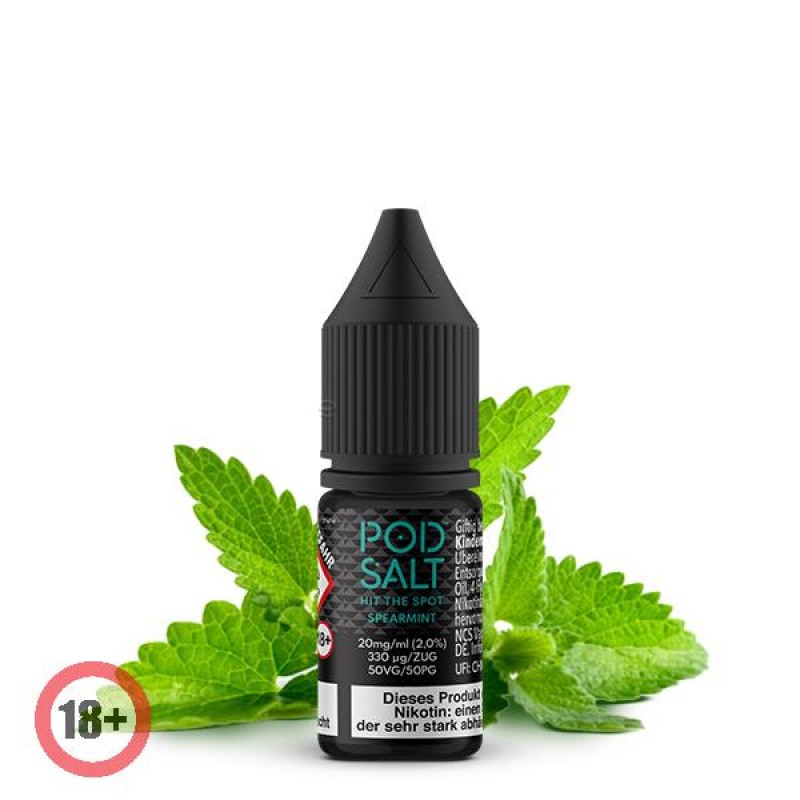 Pod Salt Spearmint Nikotinsalz Liquid 10ml 20mg