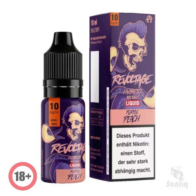 Revoltage Purple Peach Hybrid Nikotinsalz Liquid 1...