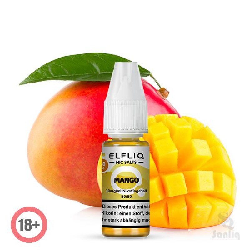 Elfbar Elfliq Mango Nikotinsalz Liquid 10ml 10mg