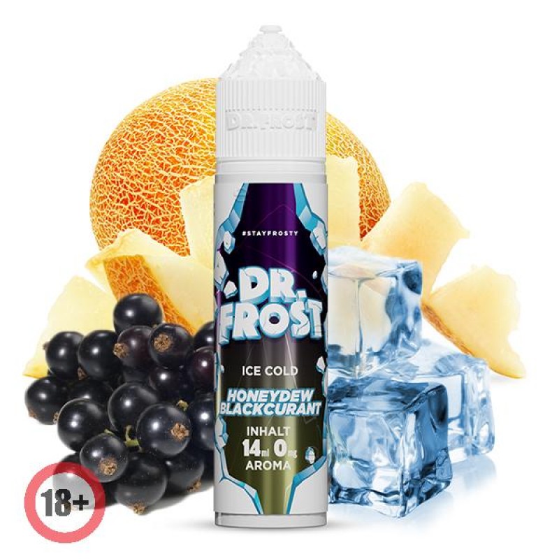 Dr. Frost Ice Cold Honeydew Blackcurrant Aroma 14m...