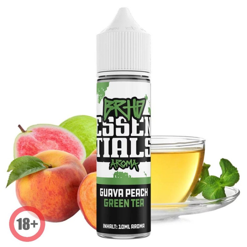 Barehead Essentials Guava Peach Green Tea Aroma 10...