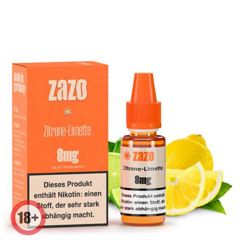 ZAZO Classics Zitrone Limette Liquid 10ml
