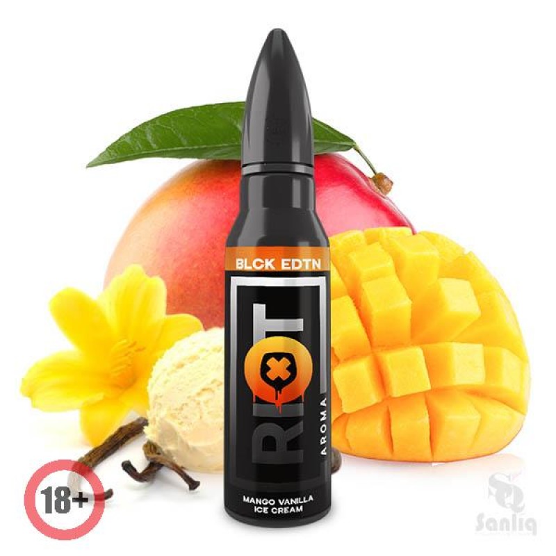 Riot Squad Black Edition Mango Vanilla Ice Cream A...