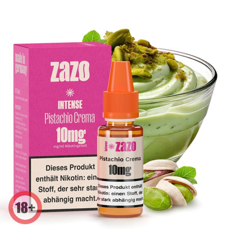 ZAZO INTENSE Pistacchio Crema Nikotinsalz Liquid 1...