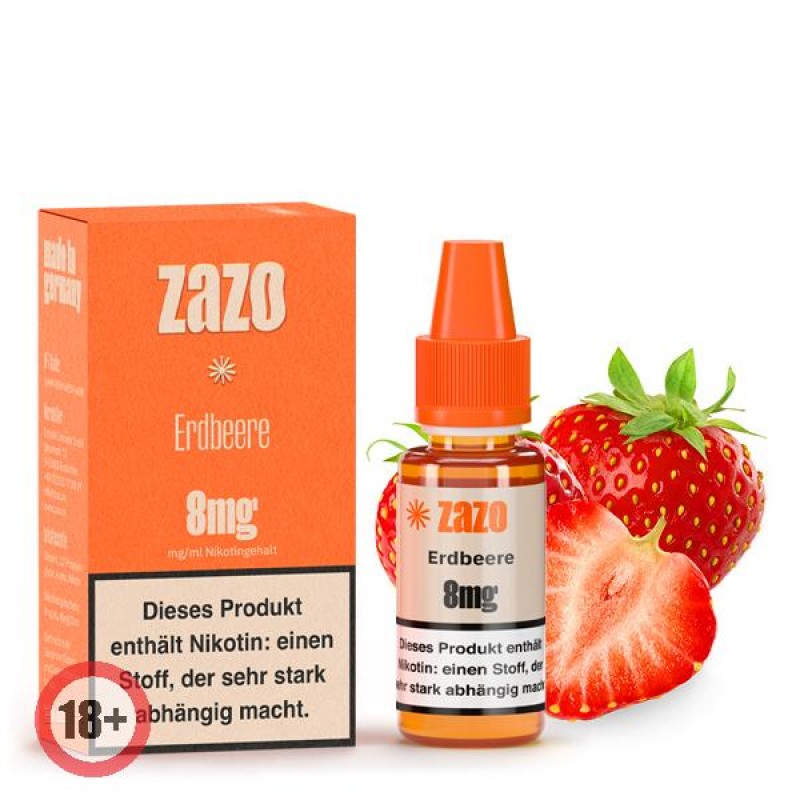 ZAZO Classics Erdbeere Liquid 10ml