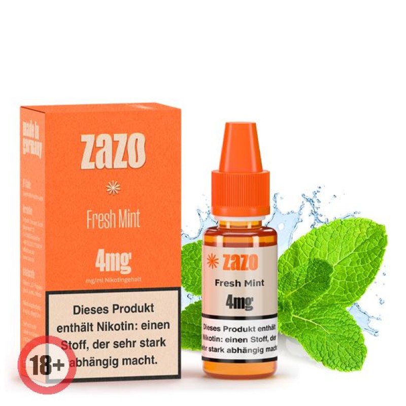 ZAZO Classics Fresh Mint Liquid 10ml