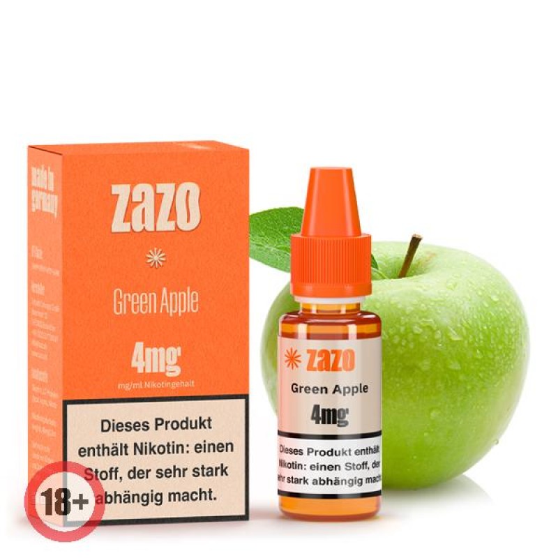 ZAZO Classics Green Apple Liquid 10ml