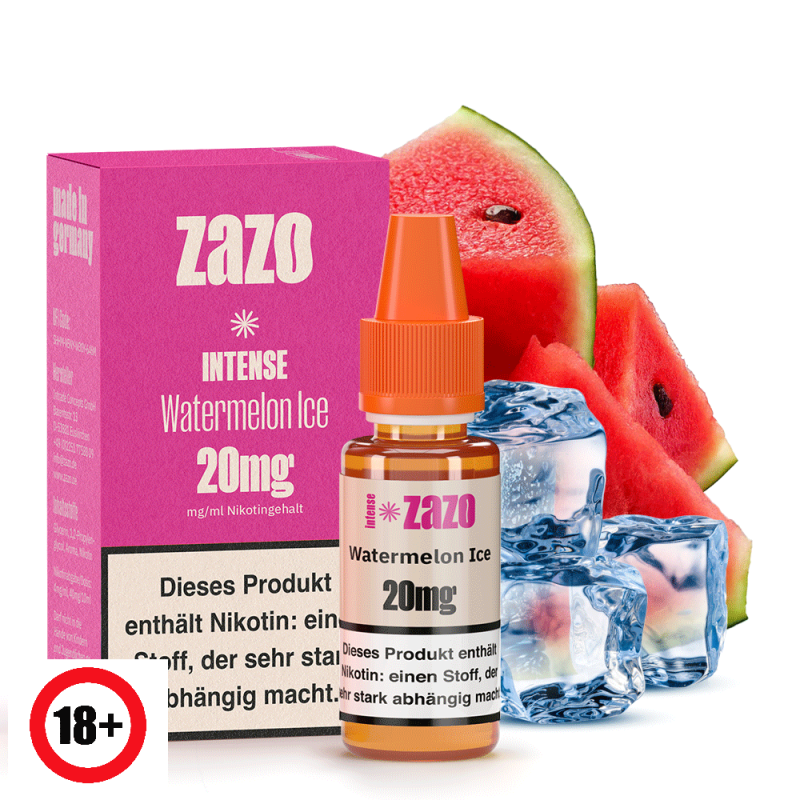 ZAZO INTENSE Watermelon Ice Nikotinsalz Liquid 10m...