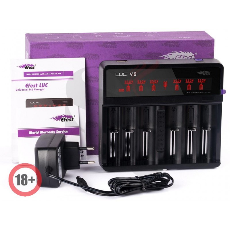 Efest LUC V6 Ladegerät