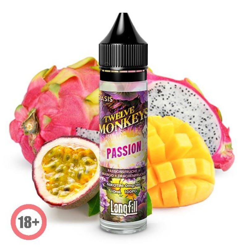 Twelve Monkeys Passion Aroma 10ml