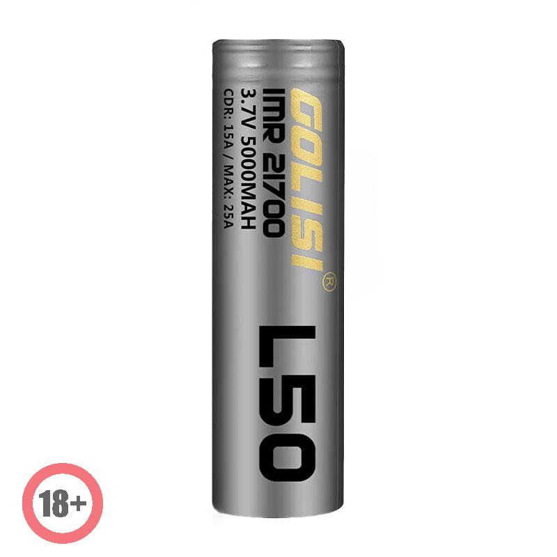 Golisi L50 IMR 21700 5000mAh 25A Akku