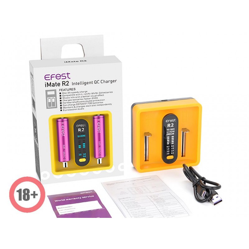 Efest iMate R2 Ladegerät