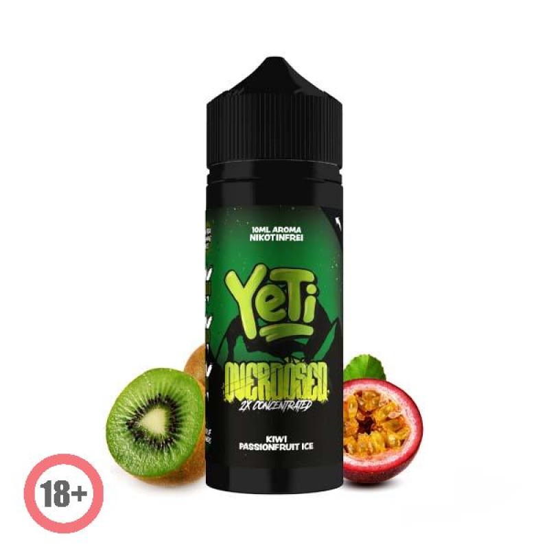Yeti Overdosed Kiwi Passionfruit Ice Aroma 10ml