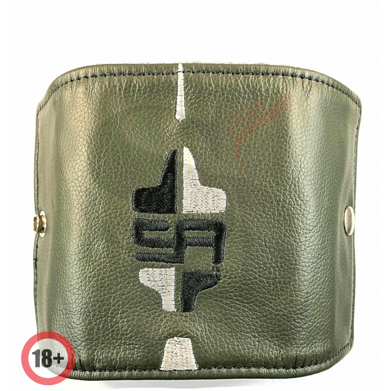 Stutt-Art Akkutasche Leder