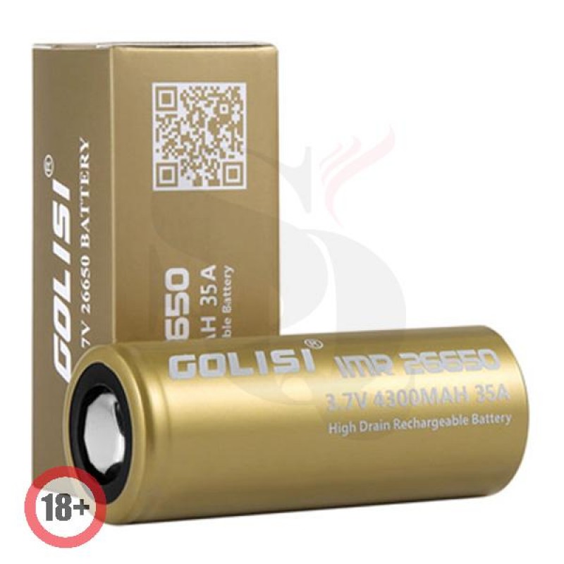 Golisi S43 26650 4300mAh 40A Akku